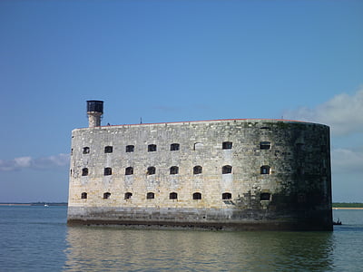 Fort boyard, fortificación, charente-maritime, agua, paisaje