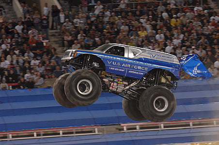Monster truck, ievārījums, rallijs, stadions arena, izstāde, transportlīdzekļa, riepas