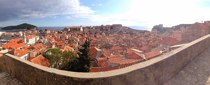 Dubrovnik, Croatie (Hrvatska), voyage, l’Europe, vieux, ville, ville