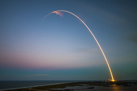 rocket, ses 9 launch, cape canaveral, rocket launch, satellite, orbit, space