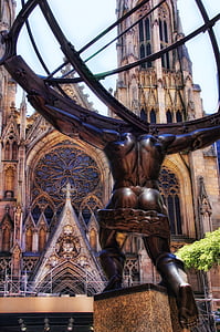Katedral St patrick, New york, Manhattan, Kota, Amerika, Gereja, arsitektur