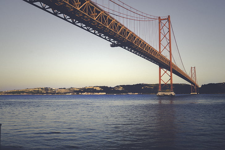 arhitektura, most, Rijeka, vode, poznati mjesto, most - čovjek napravio strukture, Kalifornija