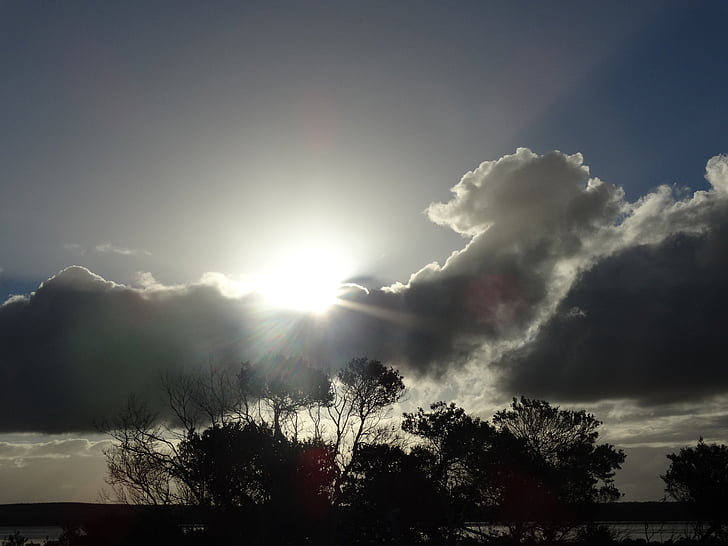 zataženo, Sunshine, Příroda