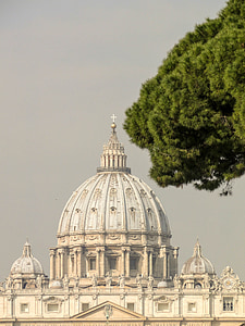 vatican, rome, catholic, st peter's basilica, church, st peter's square, building
