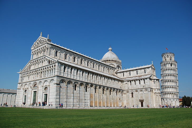Pisa, Italia, Italia, kastekappelin, Toscana, Pisan kalteva torni, matkustaa