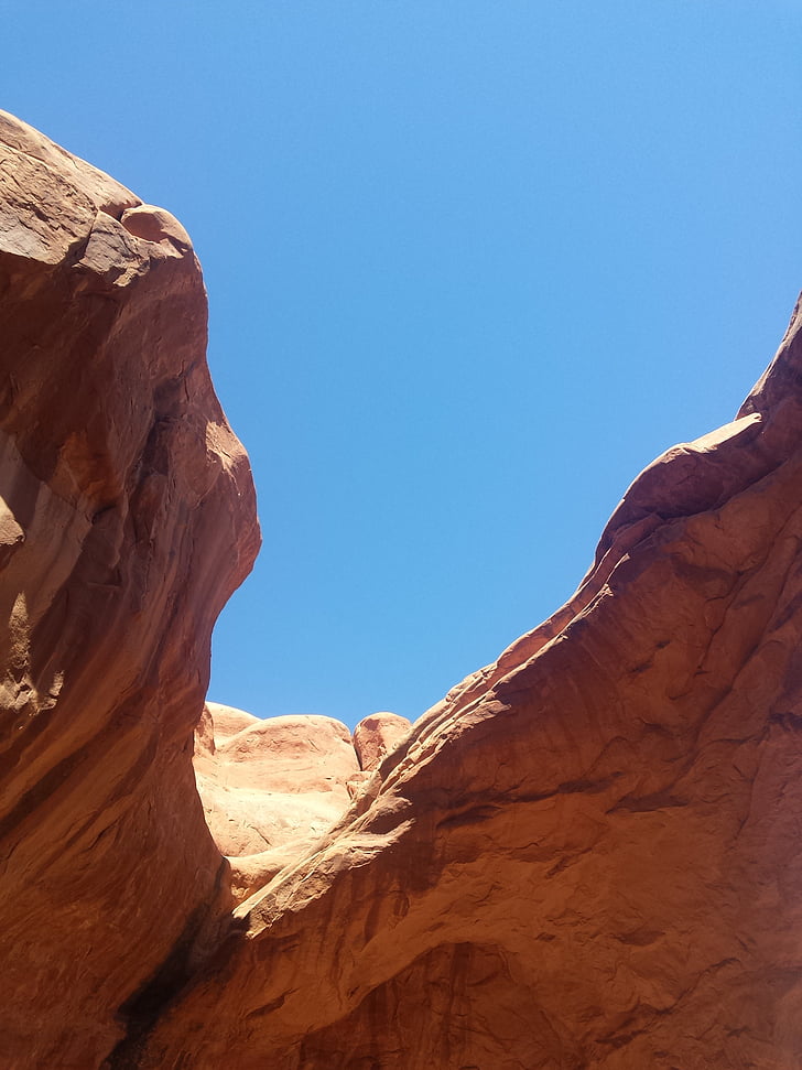 roca roja, Utah, Parque, rojo, Estados Unidos, desierto, nacional
