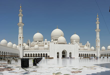 Abu dhabi, Emirati Arabi Uniti, Moschea