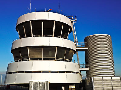 Kule, Hava trafik kontrol, uçuş kontrol, Güvenlik, Havaalanı, Düsseldorf, Havacılık