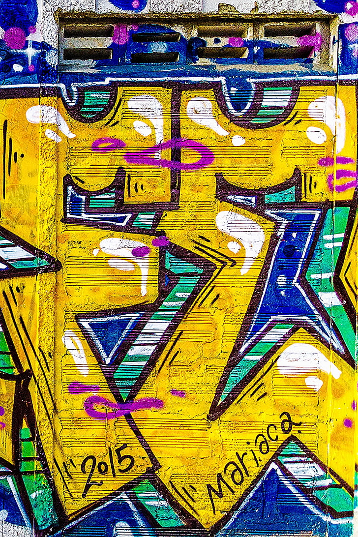 graffiti, fons, resum, grunge, art urbà, paret de graffiti, art del grafit