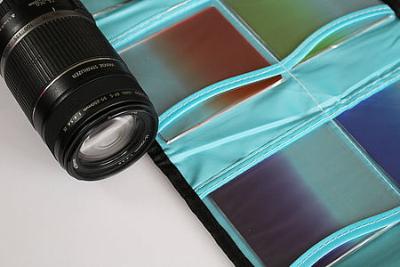 lente, lente da câmera, filtros de cor se formou, acessórios foto