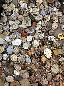 klockor, tid, tidmätare, gamla klockor, Vintage, klockor, urtavlor