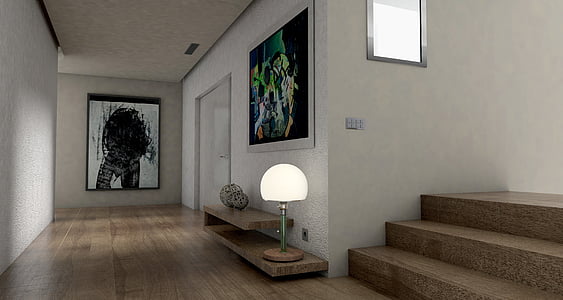 floor, gang, input, entrance hall, lichtraum, gallery, living room
