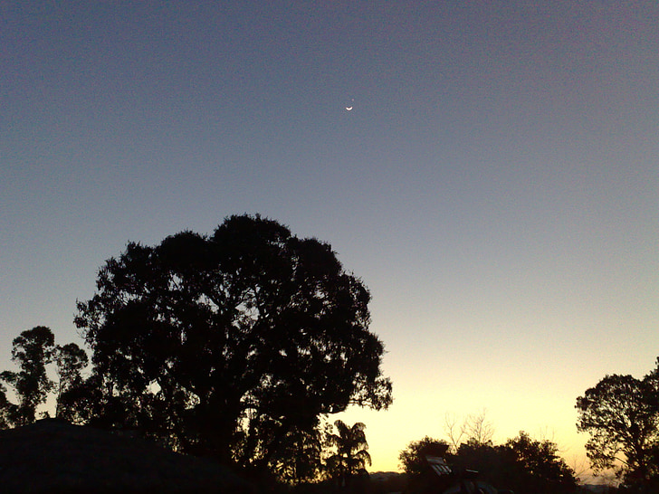 sunset, dusk, twilight