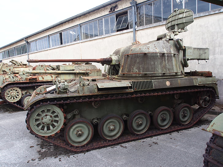 AMX 13, tank, Nederländska, armén, museet, bepansrade, artilleri