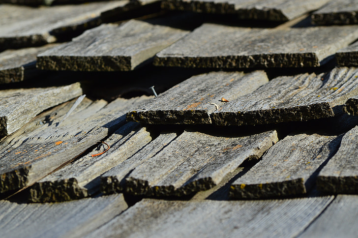 wood, shingles, roof, exterior, wooden, architecture, roofer