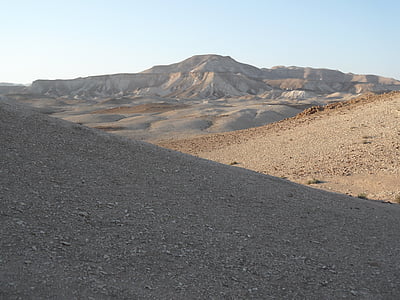 woestijn, Dode Zee, hete, vulkaan, natuur, droog, berg