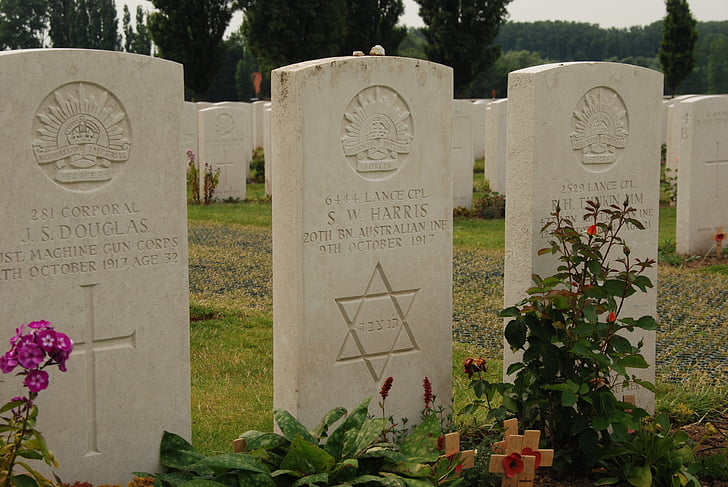 belgium, tyne cot, first world war, war, cemetery, tombstone, remembrance day