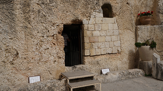 giardino della tomba, Gerusalemme, Resurrezione
