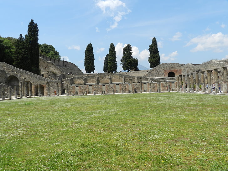 Помпей, Италия, град, история, археология
