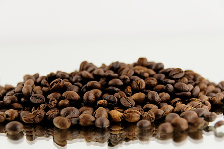 kopi, kacang, biji kopi, espresso, coklat, kacang, kafein