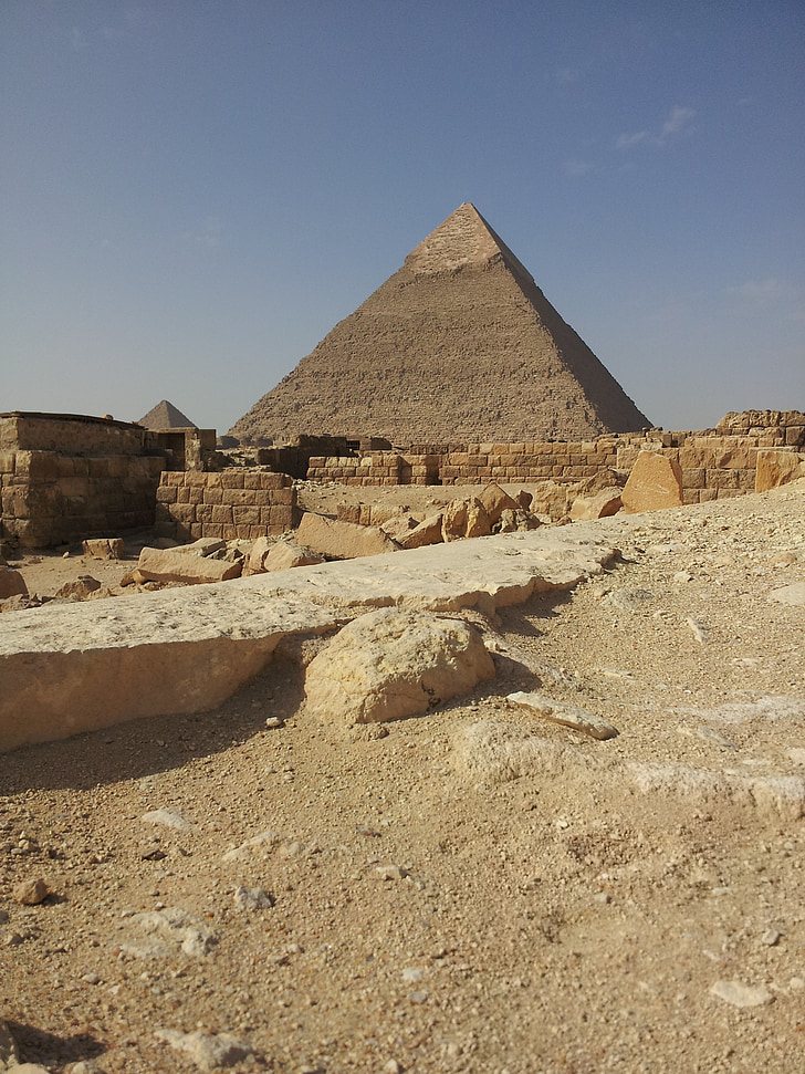 Ägypten, Pyramiden, Gizeh, Stein, Wüste, Antike, Kairo