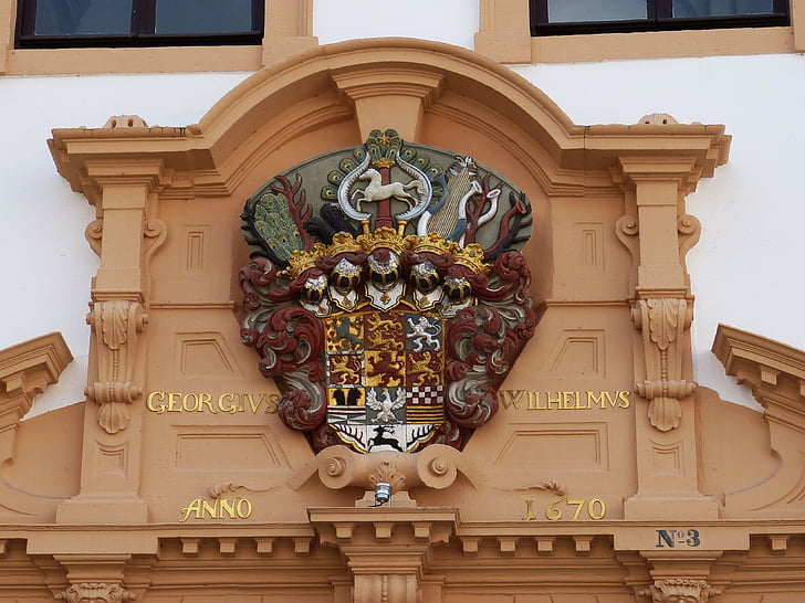 Celle, Baixa Saxônia, cidade velha, Castelo, Palácio, fachada, Historicamente