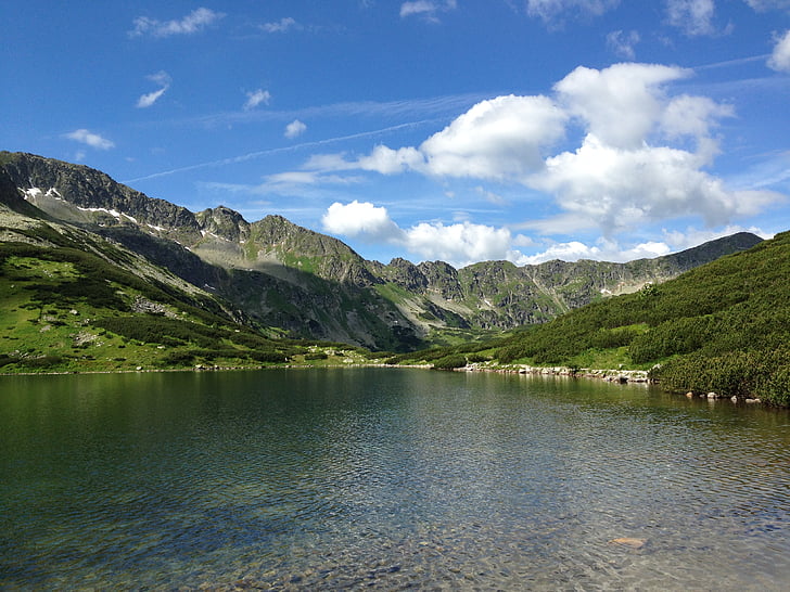 tatry, mountains, valley of five ponds, the high tatras, landscape, poland
