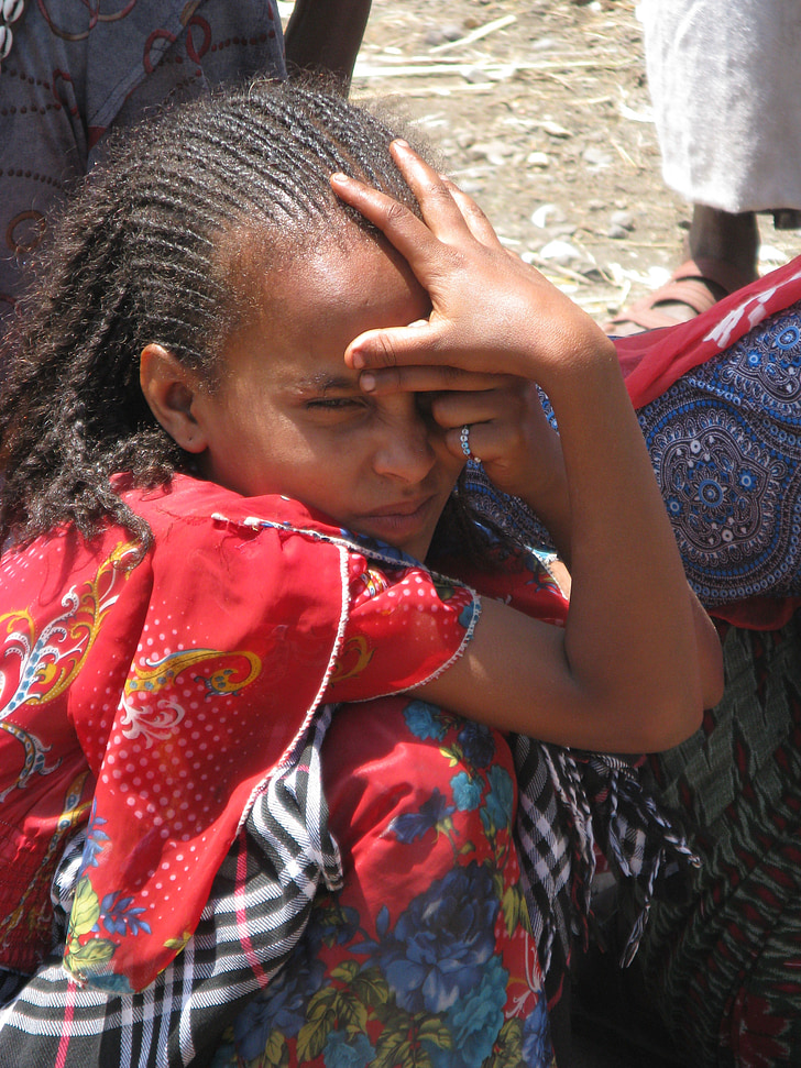 Етиопия, етиопското момиче, Африка