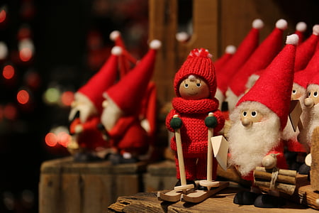 Санта-Клаус, Xmas, Рождество, Рождественский декор, Декор, праздник, украшения