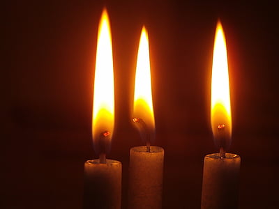 žvakė, Advento, Žvakių šviesa, atmosfera, liepsna, ugnis - gamtos reiškinys, deginimas