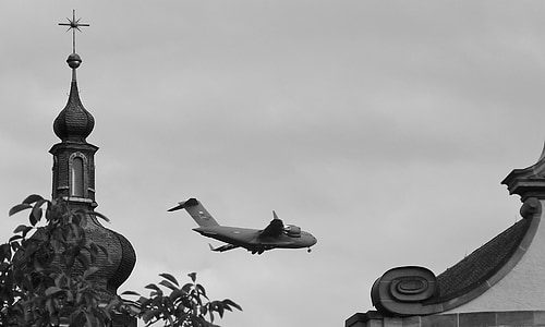 máy bay, bay, Máy, Aviation, quân sự, Nhà thờ, gác chuông