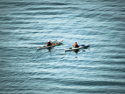 đi canoe, Cặp vợ chồng, tôi à?, chèo thuyền, Lake