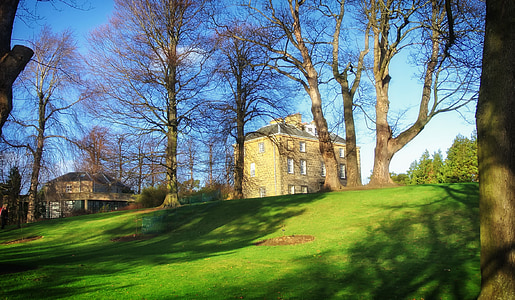 Inverleith house, Edinburgh, Šotimaa, hoone, arhitektuur, loodus, väljaspool
