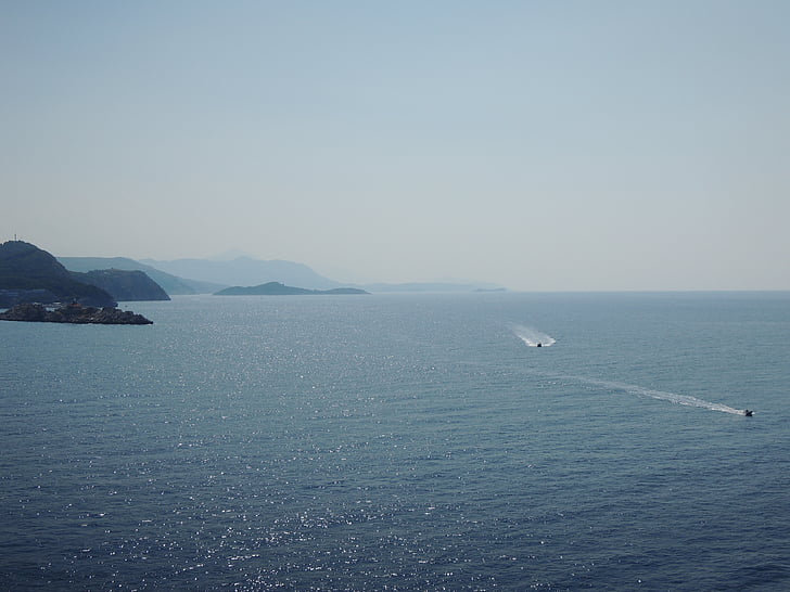 jūra, Golf, ūdens, zila, laiva, kruīza, gaisa