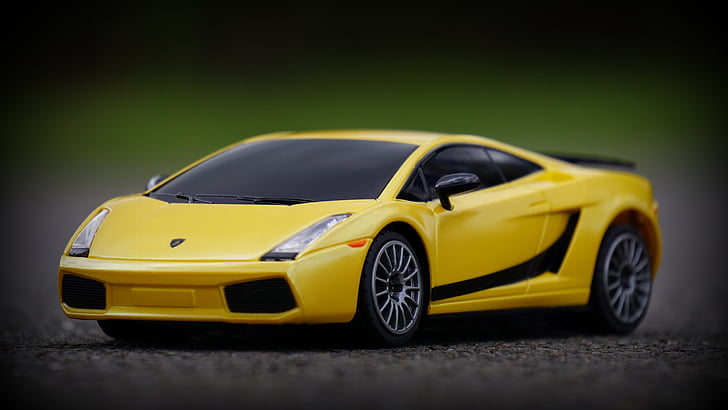 auto, rychlý, Lamborghini, model, cesta, rychlost, sportovní auto