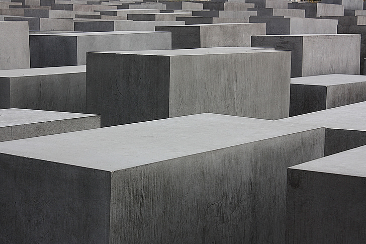 Berliin, Memorial, holokausti, holokausti mälestusmärk, kivid, linnaosa valitsus, ajalugu