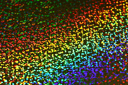 画用紙, 虹色に輝く, フォト用紙, 紙, ホログラム, 虹, 複数の色
