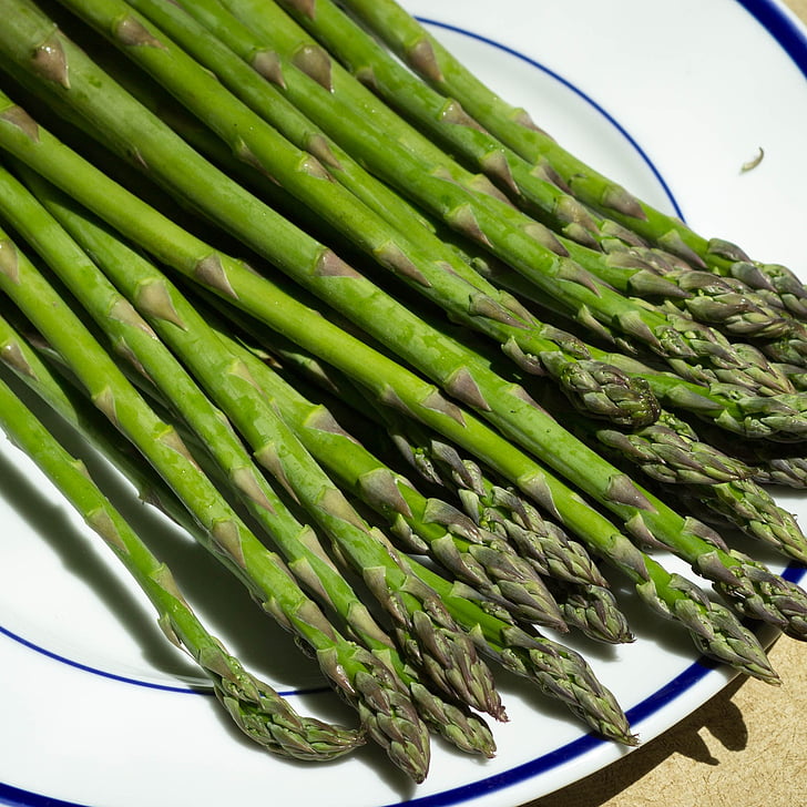 asparges, grønn, mat, sunn, vegetabilsk, frisk, organisk