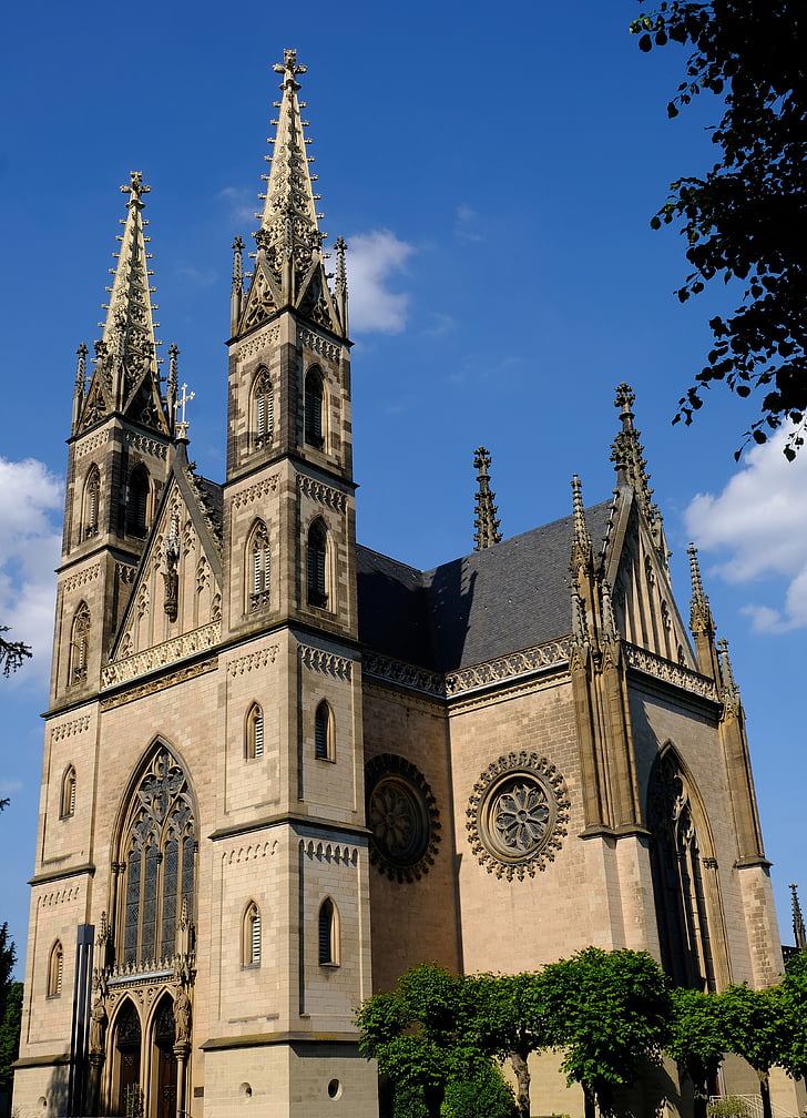 Iglesia, Appolinaris iglesia, Remagen, franciscano, católica, casco antiguo, iglesia franciscana