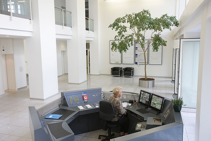 reception, Bonn center, input, foyeren