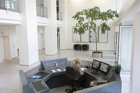 Empfang, Bonn-Zentrum, Eingang, Foyer