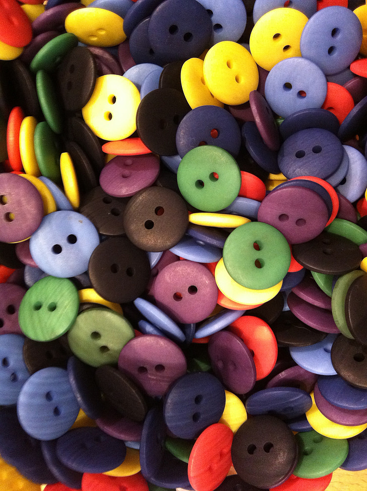 κουμπιά, πολύχρωμο, Smarties, κουμπί, χρώματα, παραλλαγή, υφή