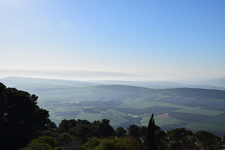 dalen av den, landskap, Panorama, Sky, avstånd, utsikt över bergen
