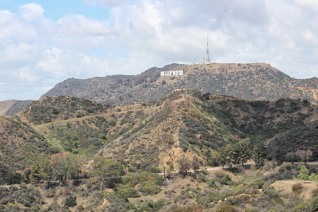 Холивуд, знак, поле
