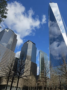 ground zero, Đài tưởng niệm, 9 11, Manhattan, mới, York, tưởng niệm