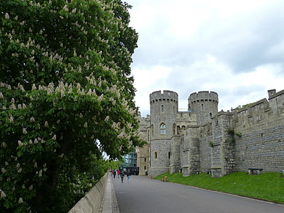 Windsor, London, Inggris, Castle, Kastil Windsor, Inggris, arsitektur