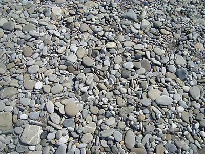 Soči, pláž, kameny