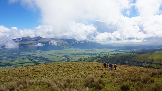Ecuador, Páramo, pasochoa, landskap, Mountain, Amerika, södra