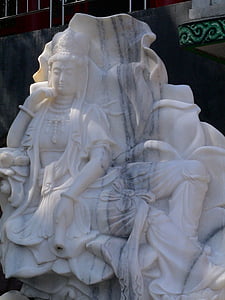 China, Fengcheng, fonte, colina de Fênix, mármore, escultura, estátua