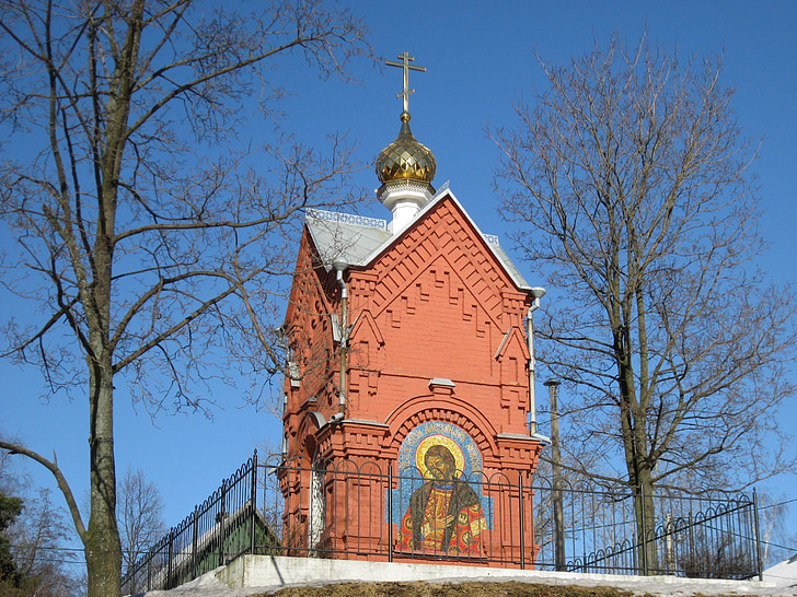 Saint-Pétersbourg, kolomyagi, Chapelle de St Alexandre nevski, Tourisme